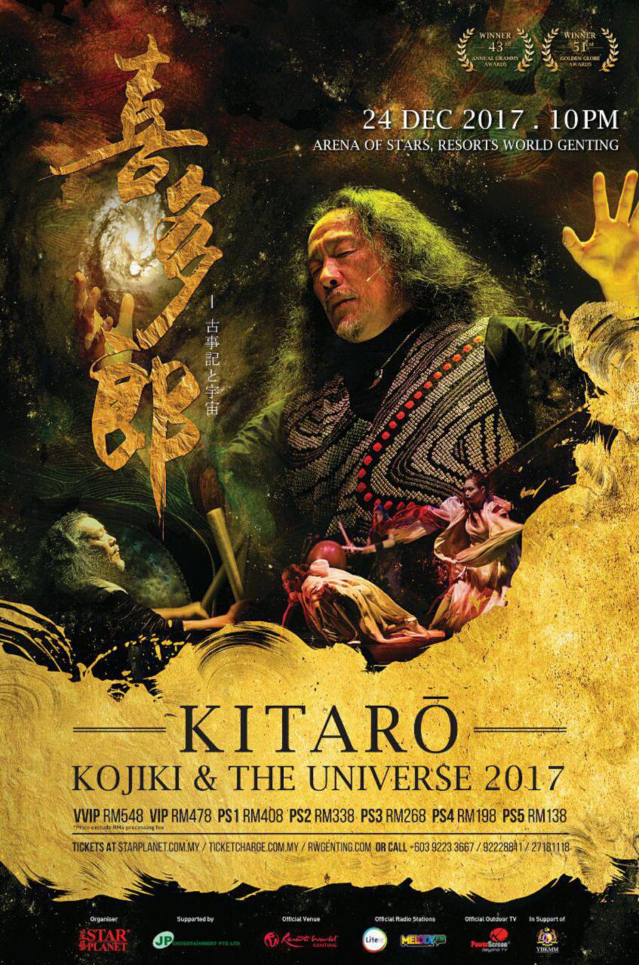 Kitaro Genting Malaysia 2017