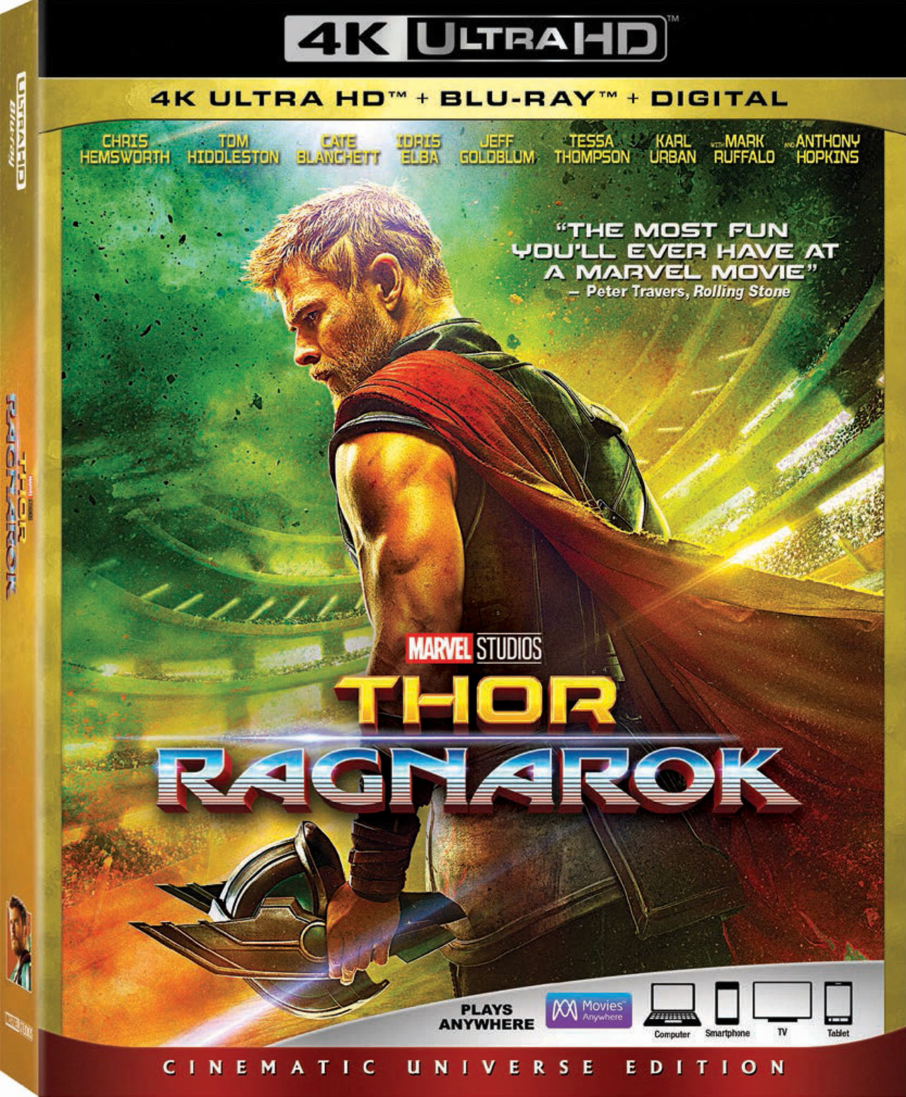 Thor Ragnarok 4K Ultra HD Blu-ray