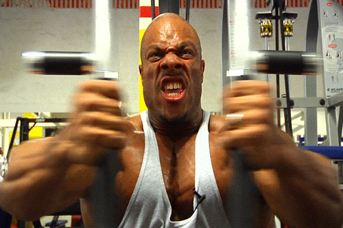 Hardcore Gym Workout GIF