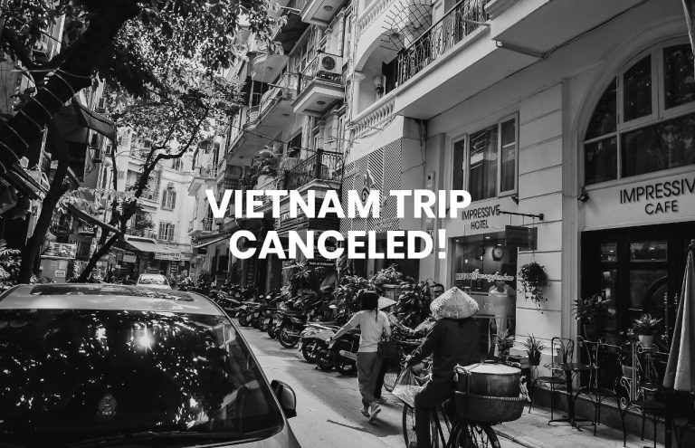 Vietnam Trip Canceled Coronavirus 2020