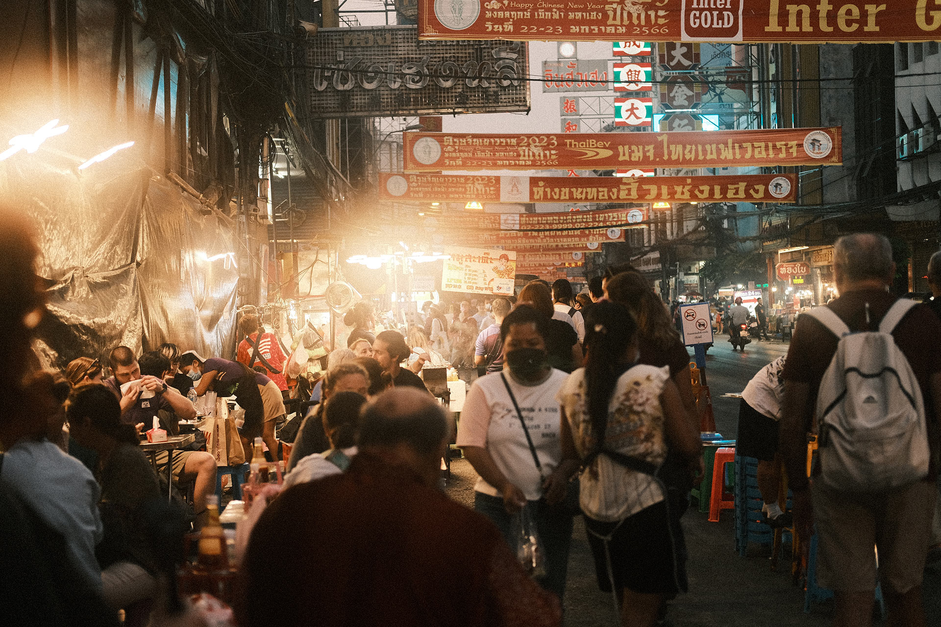 Vibrant Chinatown Bangkok
