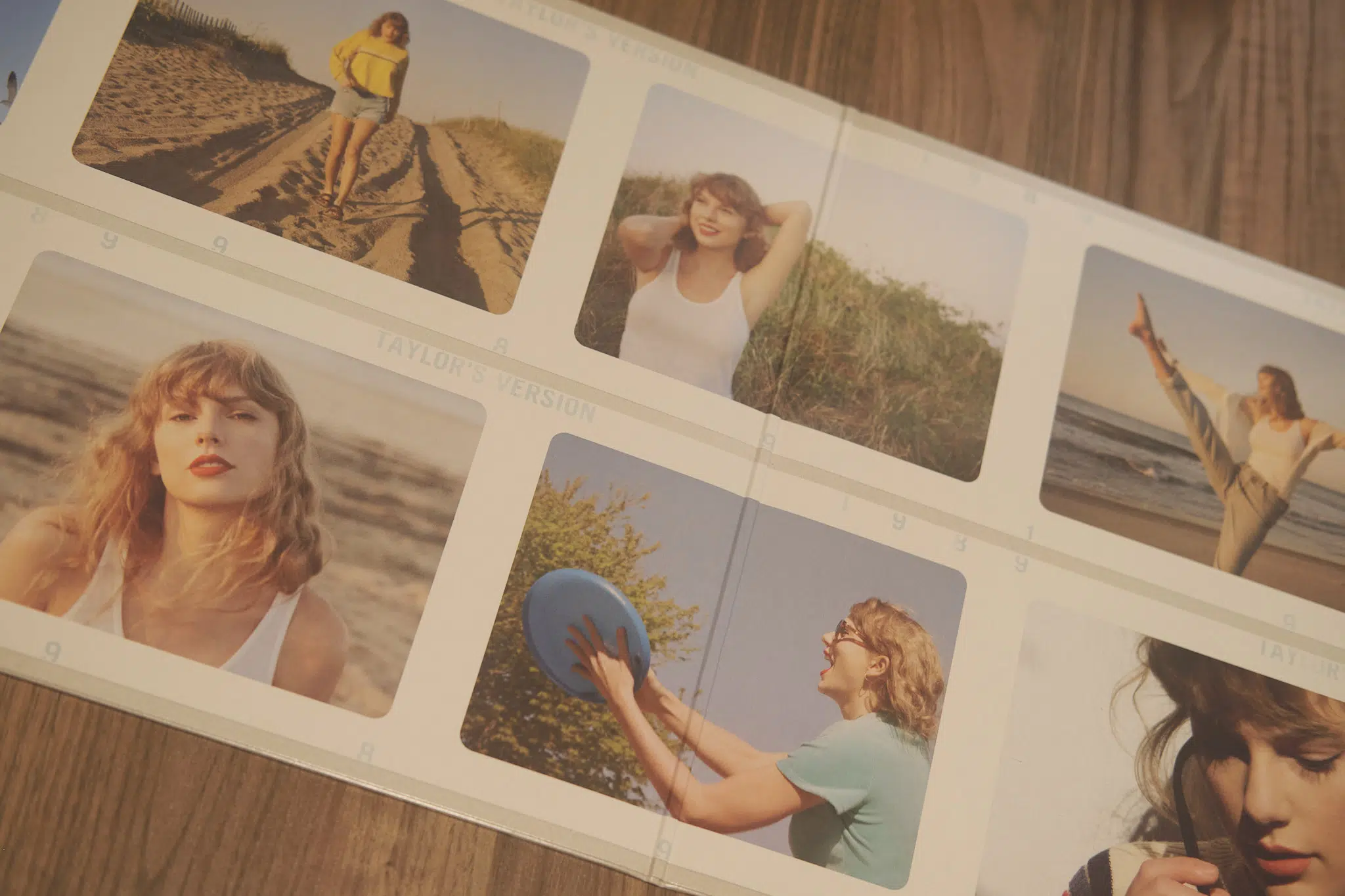 Taylor Swift 1989 Taylor's Version Vinyl Photo Tiles