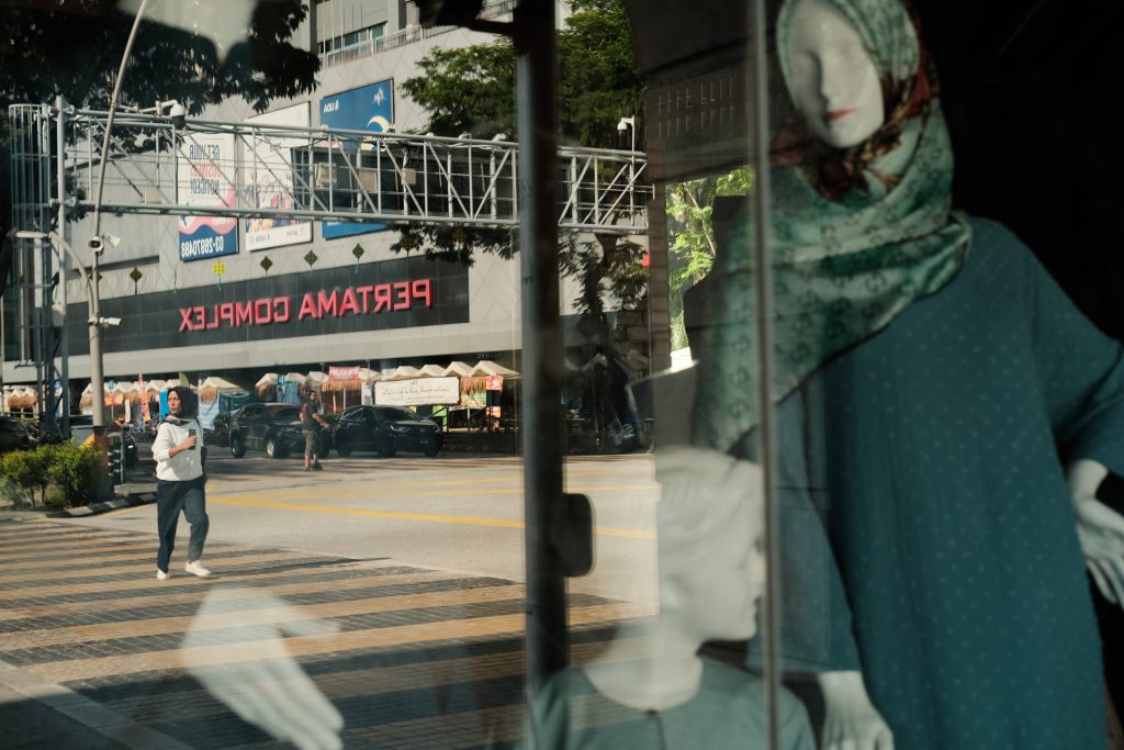 Reflection in Street Photography Kuala Lumpur