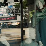 Reflection in Street Photography Kuala Lumpur
